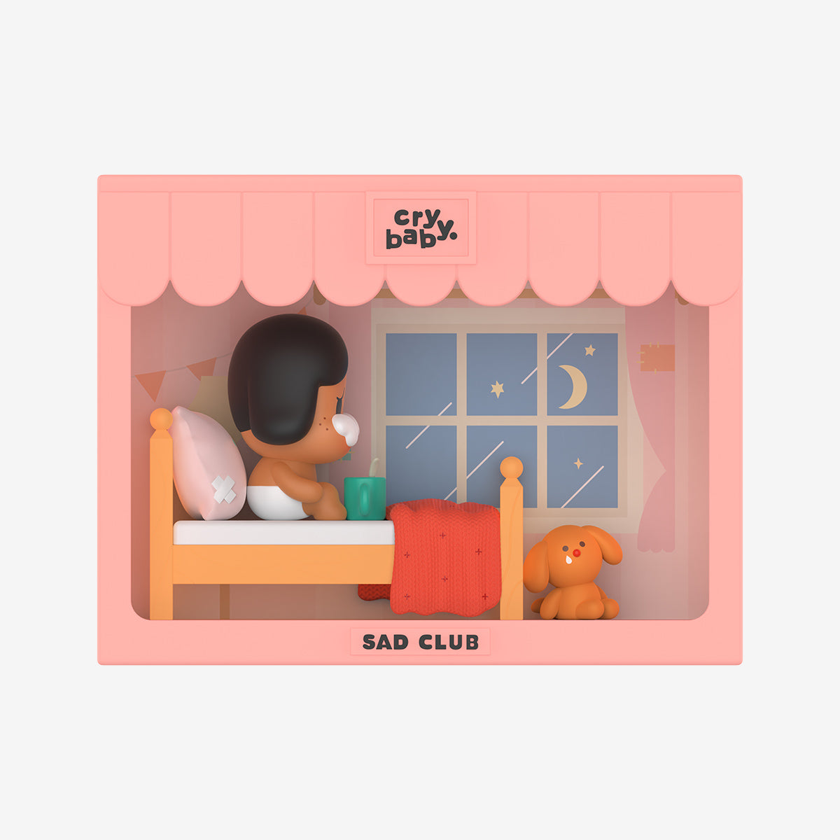Crybaby – Sad Club | Figura coleccionable Pop Mart
