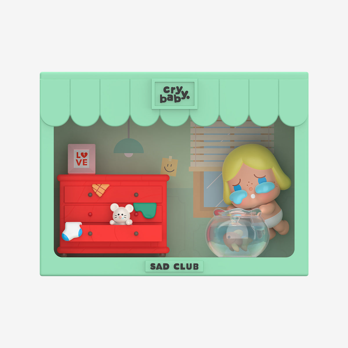 Crybaby – Sad Club | Figura coleccionable Pop Mart