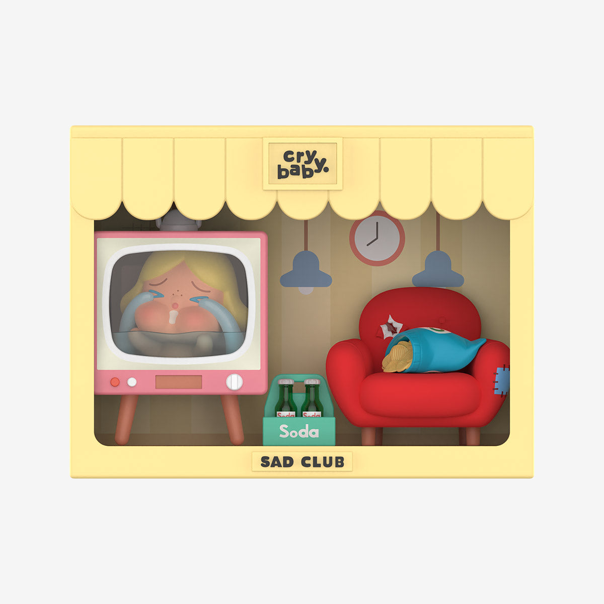 Crybaby – Sad Club | Figura coleccionable Pop Mart