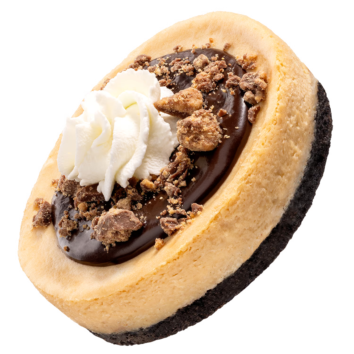 Chocolate Peanut Butter Cup Cheesecake - Crumbl Cookie