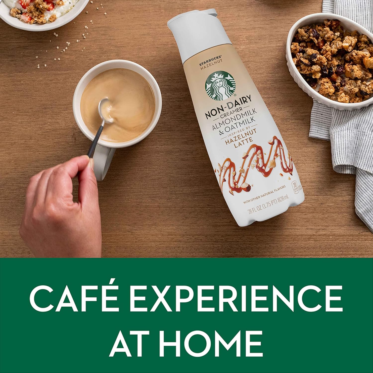 Starbucks Non Dairy Hazelnut Latte