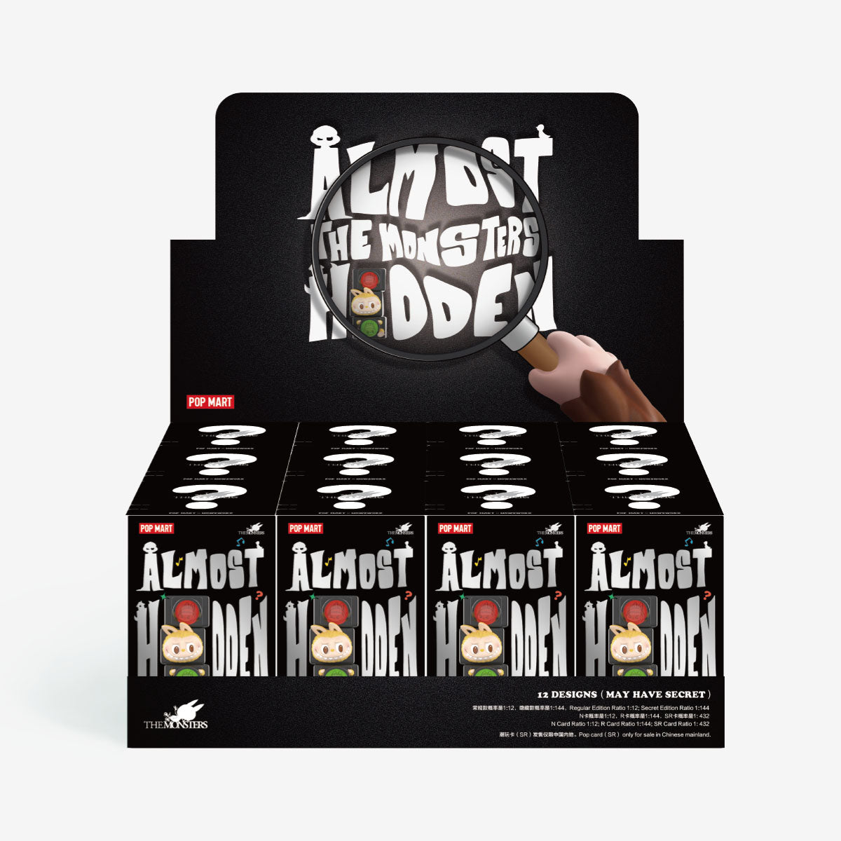 The Monsters – Almost Hidden | Figura coleccionable Pop Mart