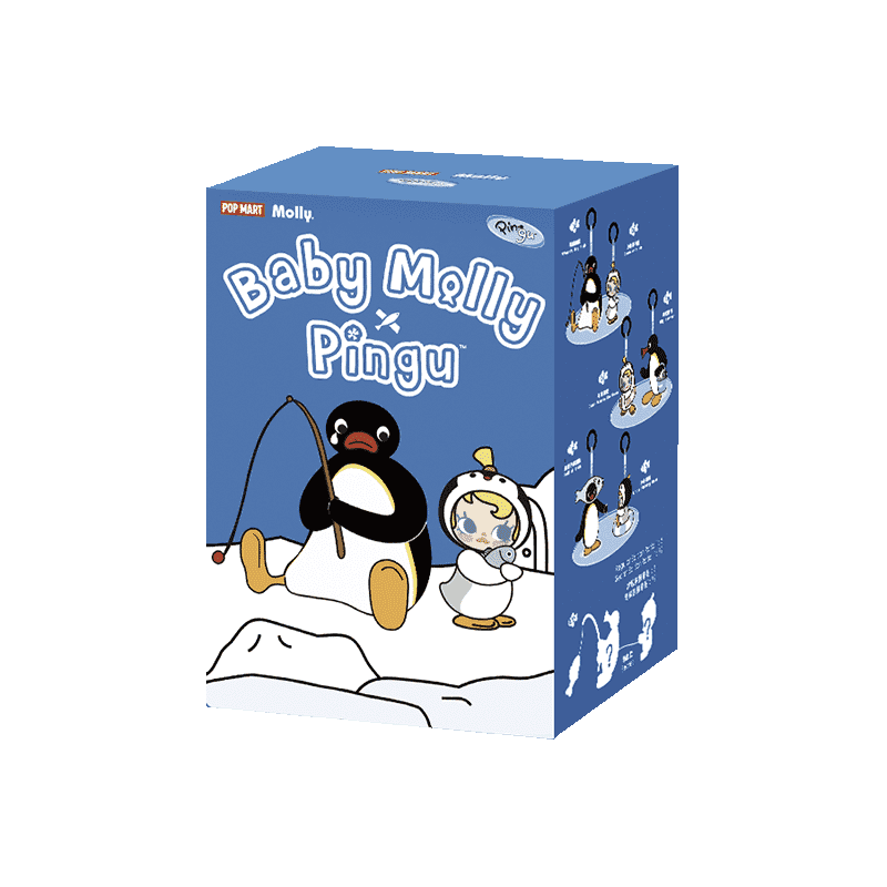 Baby Molly × Pingu - Pop Mart