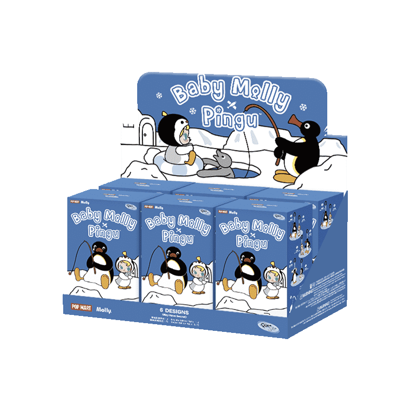 Baby Molly × Pingu - Pop Mart