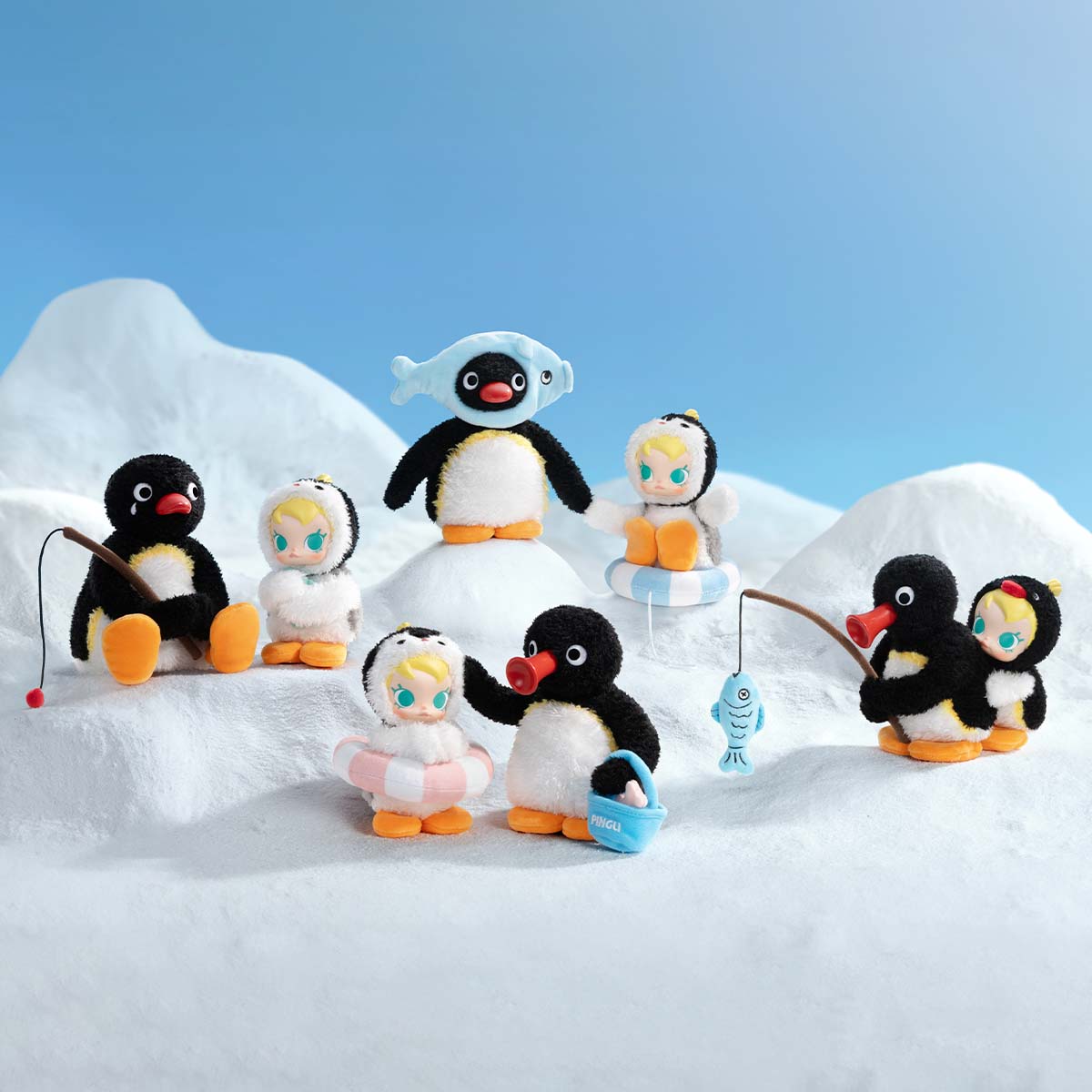 Baby Molly × Pingu - Pop Mart