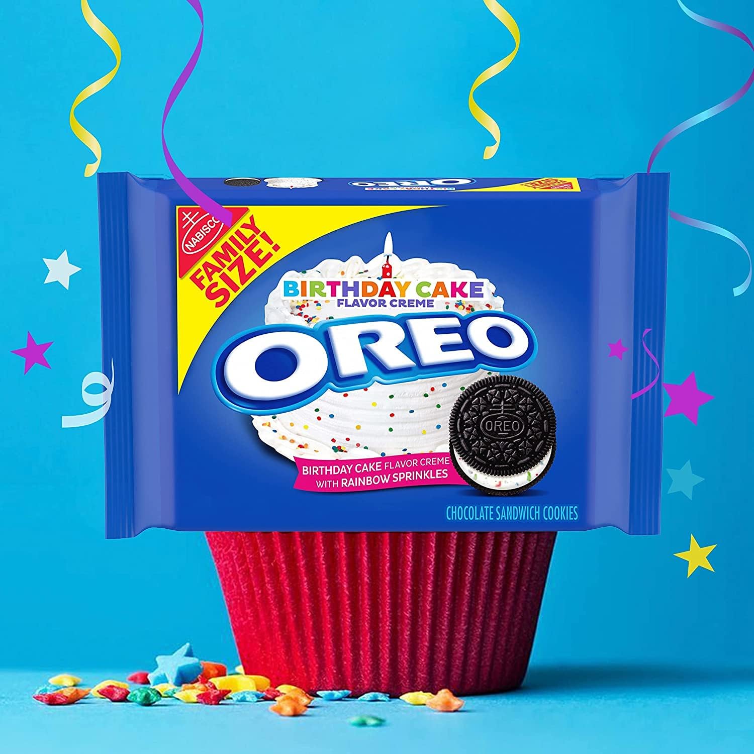Oreo Birthday Cake