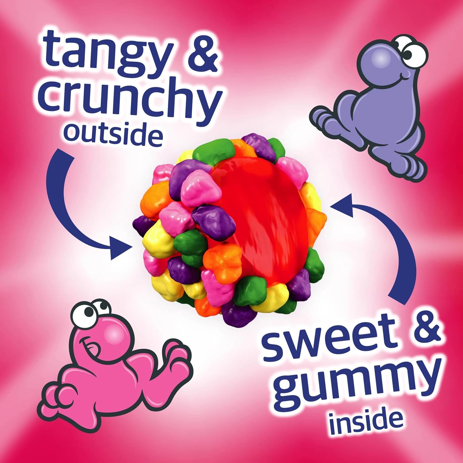 Nerds Gummy - Rainbow 3oz