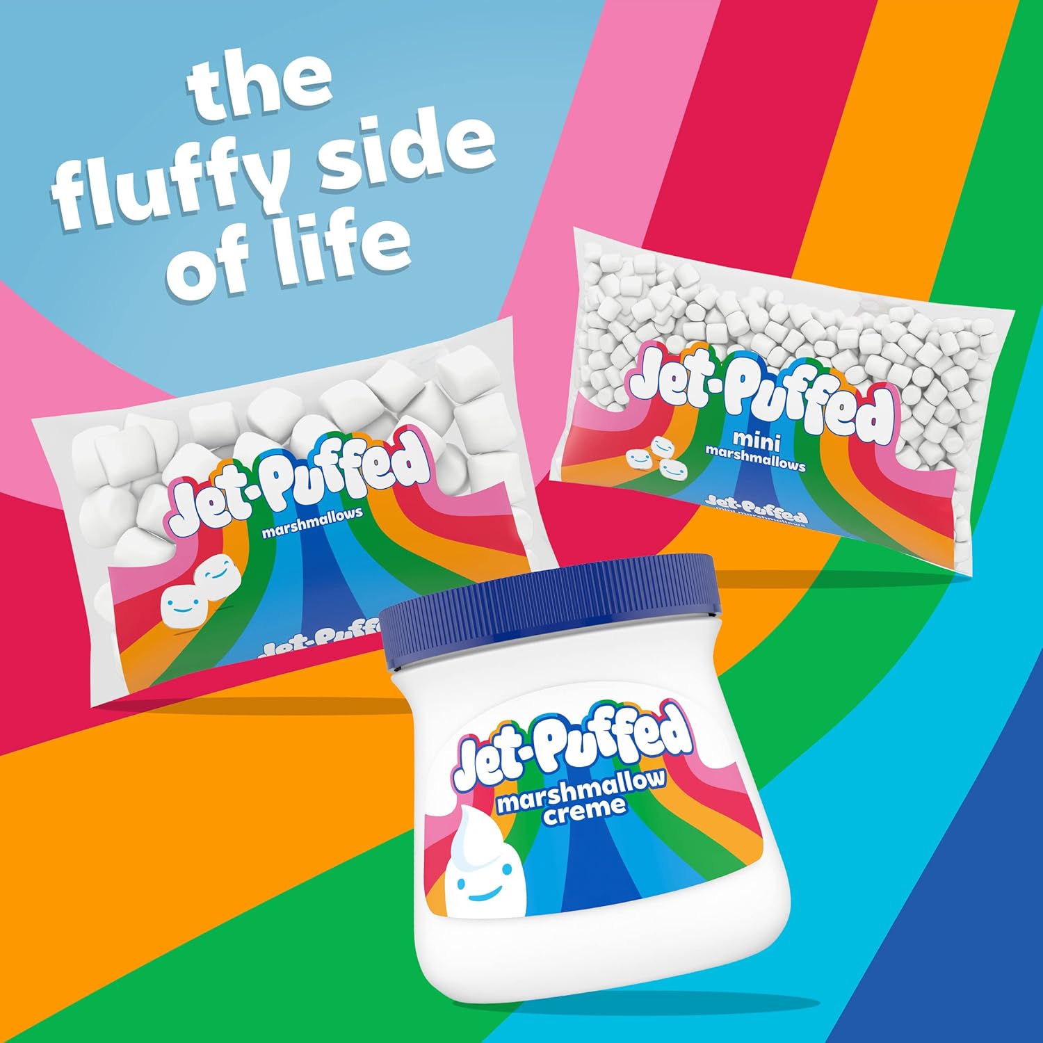 Jet-Puffed Bits – Mini Malvaviscos de Vainilla