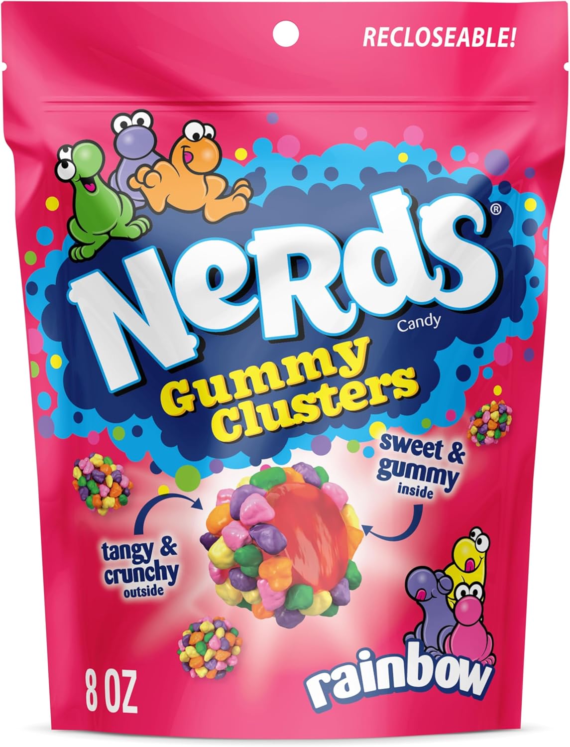 Nerds Gummy - Rainbow 3oz