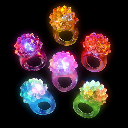 Anillo con luz led 30pzas