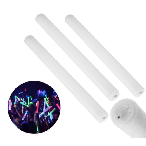 Barra aplaudidor de espuma con luz led 10 piezas