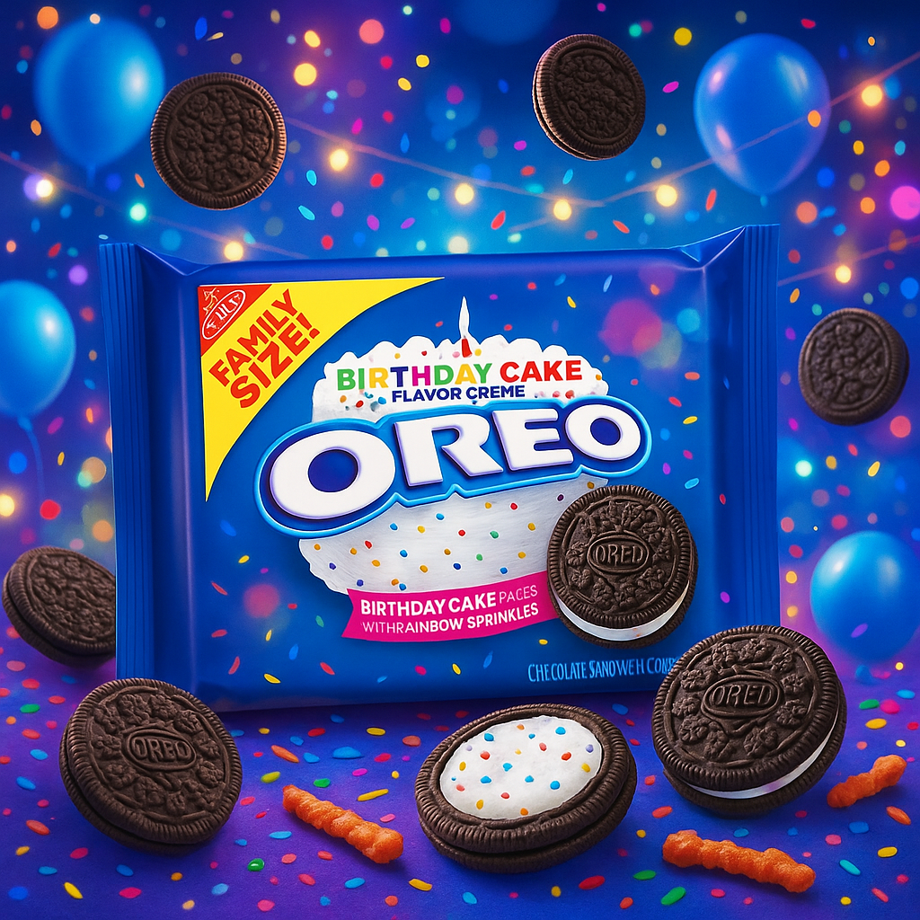 Oreo Birthday Cake