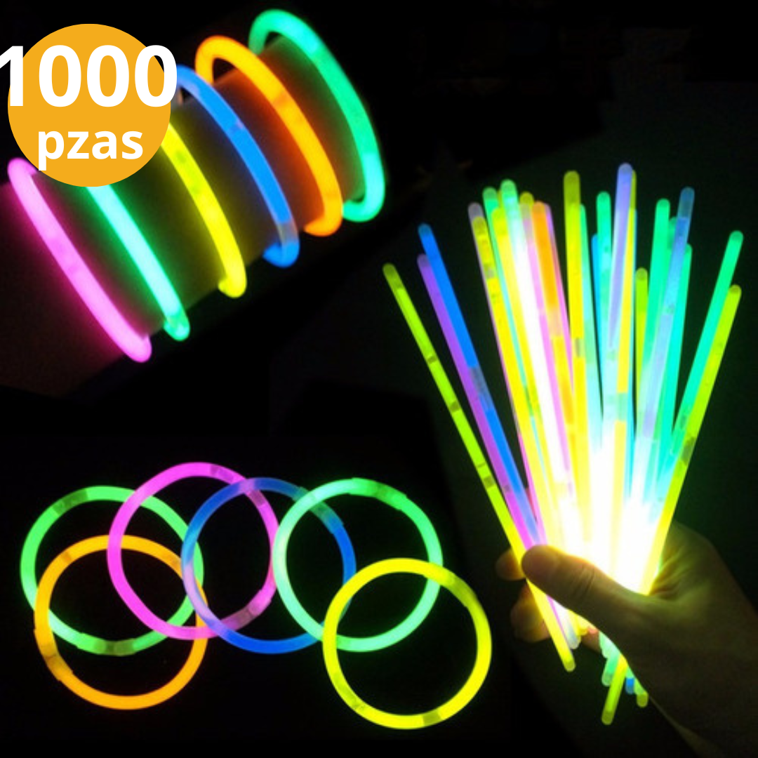 Pulseras Neón 1000pzas.