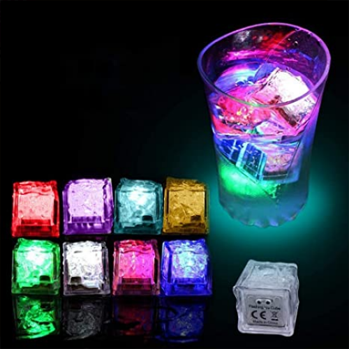 Hielo con luz led 36pzas