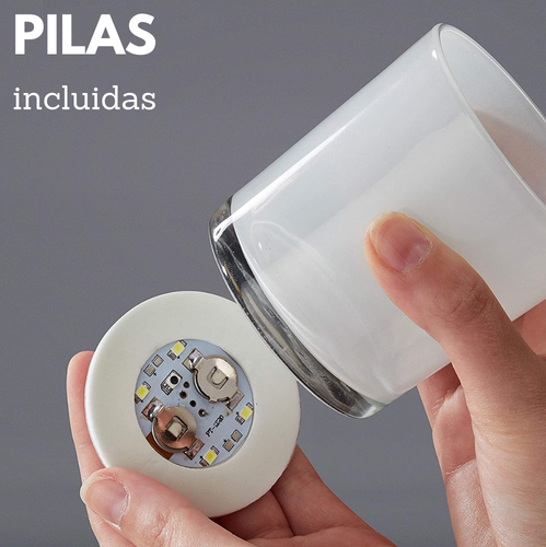 Base Sticker Posavasos de Luz Led 100pzas