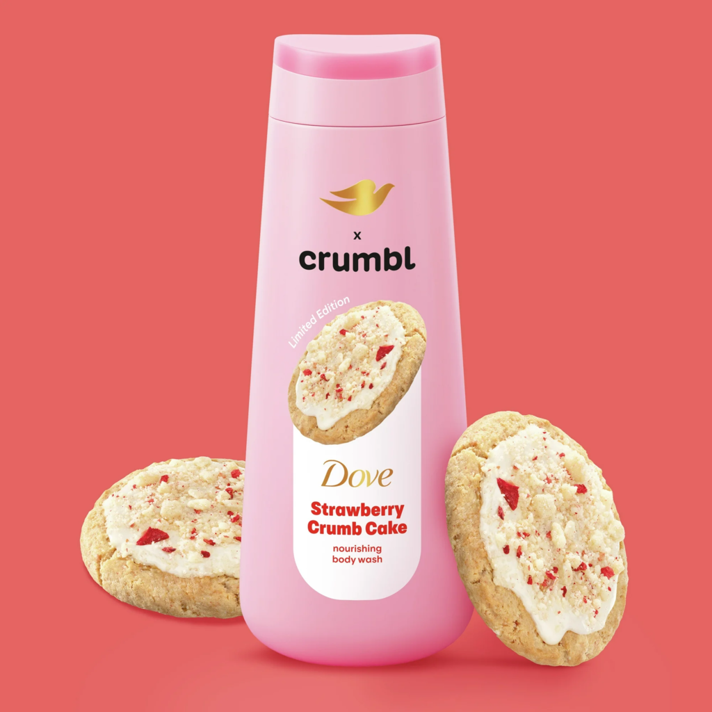 Strawberry Body Wash - Crumbl x Dove