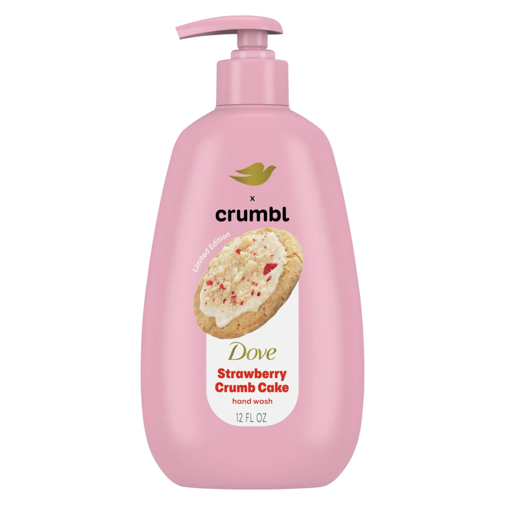 Strawberry Crumb Hand Wash Crumbl x Dove