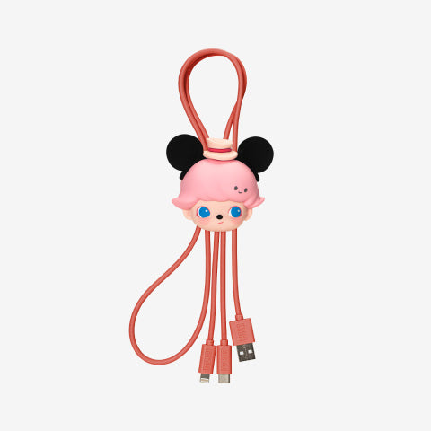 DIMOO WORLD × DISNEY Series-2 in 1 Cable Blind Box