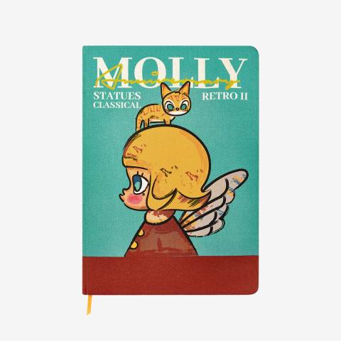 MOLLY Anniversary Statues Classical Retro 2 Series-Notebook