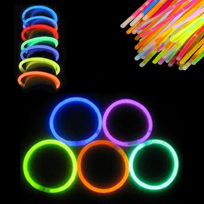 Pulseras Neón 500pzas.