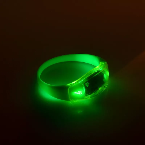 Pulseras Led Audiorítmicas 50pzas | Para Conciertos Festivales Boda Fiesta Xv Años Graduaciones Batucada