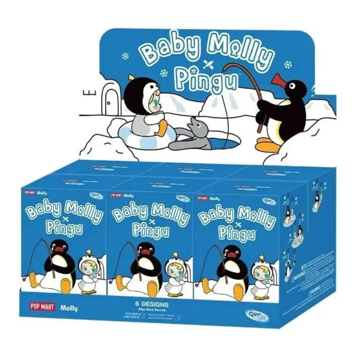 Baby Molly × Pingu - Pop Mart